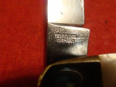 Voss Cutlery Hen & Rooster Pearl Handle Pen Knife