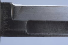 VINTAGE U.S.A. CAMILLUS NY USMC COMBAT FIXED BLADE KNIFE WITH SHEATH