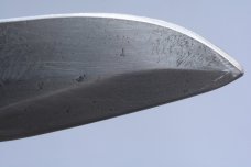 VINTAGE U.S.A. CAMILLUS NY USMC COMBAT FIXED BLADE KNIFE WITH SHEATH