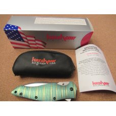 Kershaw Bump Model 1590GR Serial # 1031 Rare Mint Ken Onion Design S30V Steel