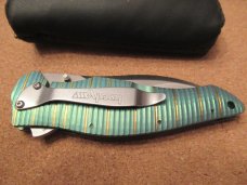 Kershaw Bump Model 1590GR Serial # 1031 Rare Mint  Ken Onion Design S30V Steel