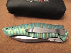 Kershaw Bump Model 1590GR Serial # 1031 Rare Mint  Ken Onion Design S30V Steel