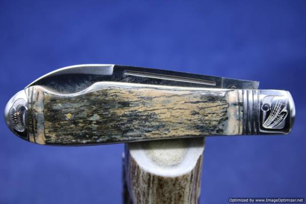 Tuna Valley Mammoth Ivory Easy Open Tear Drop. #509 Tuna Valley Mammoth Ivory Easy Open Tear Drop. #509