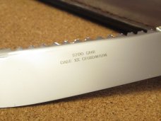 Case XX  Walnut Handle Fish Knife Pattern # 5700 CHR