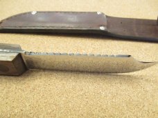 Case XX  Walnut Handle Fish Knife Pattern # 5700 CHR