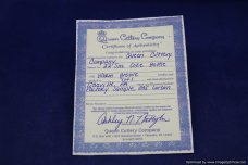 Schatt & Morgan #22 Small Coke Bottle, 1 of 1 Factory Sample.   #1472