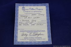 Schatt & Morgan Cutlery #63 Rail Splitter Torched Stag 1 of 10 Issued.   #1369