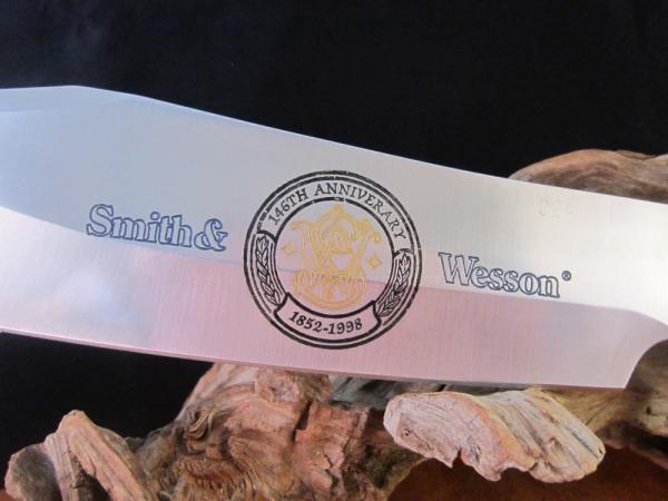 1998 Smith & Wesson 146th Anniversary Bowie Knife- Made in USA Number 24 1998 Smith & Wesson 146th Anniversary Bowie Knife- Made in USA Number 24