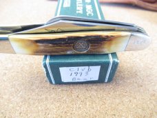 Bear Cutlery Stag Stockman ,  1993  NKCA Club Knife 