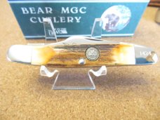 Bear Cutlery Stag Stockman ,  1993  NKCA Club Knife 