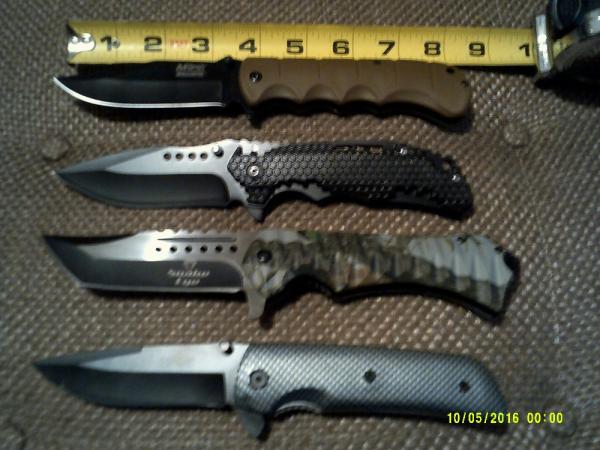 4 TACTICAL FOLDING KNIVES ((FREE SHIPPING)) 4 TACTICAL FOLDING KNIVES ((FREE SHIPPING))