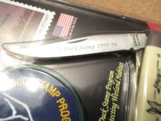 Schrade Cutlery America's Federal Duck Stamp Commemorative  1995 to 1996 