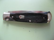 SCHATT & MORGAN #3 EXPRESS AUTO BLUE IVORY BONE DROP POINT 