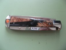SCHATT amp MORGAN 3 EXPRESS AUTO SILVER SHOCKWOOD DROP POINT
