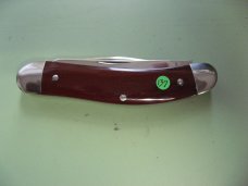 SCHATT & MORGAN FACTORY RED ACRYLIC 1 OF 1 SOWBELLY