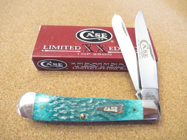 Case XX Green Bone Trapper 2003 First Production Run Case XX Green Bone Trapper 2003 First Production Run