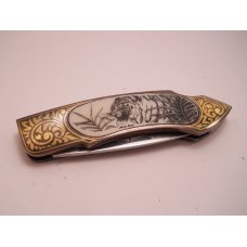 Endangered Species Series Lockback Knife - Linda Karst Sr Fred Carter