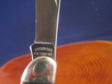  Grohmann R360S Slimline Pocket Knife in Rosewood with Nickle Silver bolsters NIB