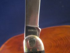  Grohmann R360S Slimline Pocket Knife in Rosewood with Nickle Silver bolsters NIB