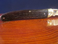  Grohmann R360S Slimline Pocket Knife in Rosewood with Nickle Silver bolsters NIB