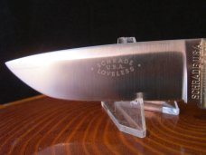 *Schrade - Loveless Drop Point Hunter model RL-2 with Burgundy Delrin handles