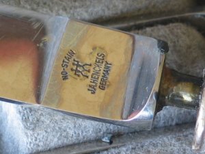henkels steak knife set sterling handles