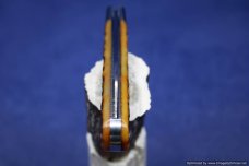 Todd Davison Custom Brown Jig Bone Folder.  #1579