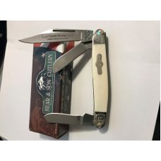 Bear and Son Custom Heritage 3 blade folder - Limited Edition Ivory Series