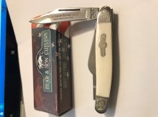 Bear and Son Custom Heritage  3 blade folder - Limited Edition Ivory Series