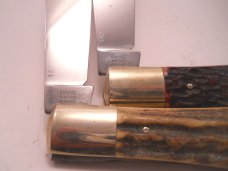 Battle Axe German Shouse & Hardin Hatfield & McCoy Knife Set 1980's 