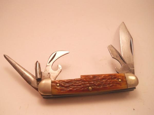 Ulster 5 Function Knife Screwdriver 1940's Ulster 5 Function Knife Screwdriver 1940's