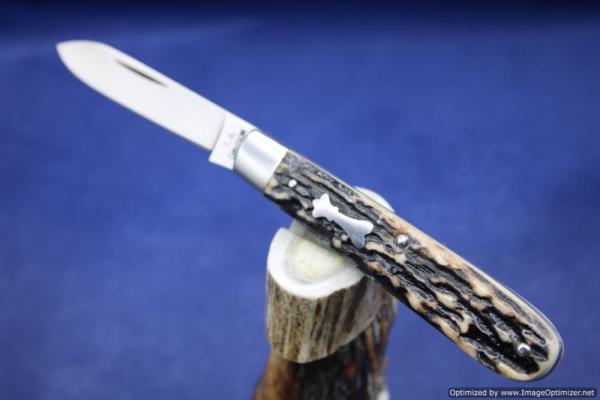 Todd Davison White Stag Folder Knife. #658