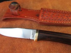 SOLD Browning Sportsman Series # 3718 Drop Point Hunting Knife - Ichiro Hattori Mfg. 0319