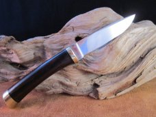 SOLD Browning Sportsman Series # 3718 Drop Point Hunting Knife - Ichiro Hattori Mfg. 0319