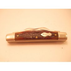 Rigid / Canal Street Bone Stag Congress Knife