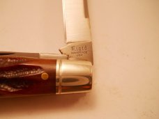Rigid / Canal Street Bone Stag Congress Knife 