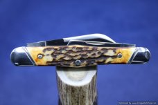 Tuna Valley Cutlery Burnt Stag Carpenter Whittler. #559
