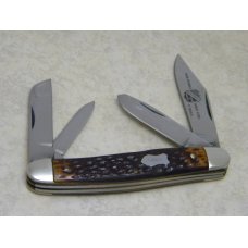 John Primble Belknap USA Delrin 5514-S 4 Blade Stockman Knife c.1968-1985