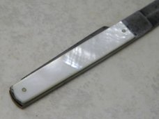 Robeson Shuredge USA Genuine Mother of Pearl Letter Opener and Knife c.1950's