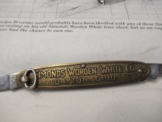 Simonds Worden White Ring Knife 1922 to 1928