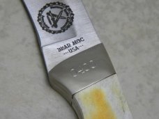 Bear MGC USA 580 Pattern Stag 1994 NKCA Club Fixed Blade Knife & Sheath in Box