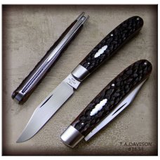 Todd Davison Custom Camel Jig Bone Folder 1634