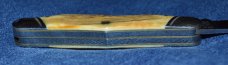 Case 52046J Hump Back Whittler with Stag Handles and Slanted Bolsters - Carbon Steel -  s/n 0006