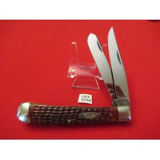 CASE XX Red Bone Handle Trapper Pattern # 6254 USA 1965 to 1969