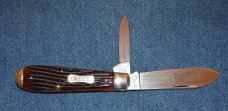 Queen QCCC Series 3 3/4" Teardrop 06 pattern - Amber Bone