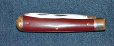 Queen City Trapper 19 pattern - 4 1/8" Black Cherry Smooth Delrin 2009