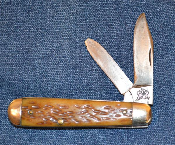 Queen #10 Heavy Jack - Rogers Bone Handles - INV#32