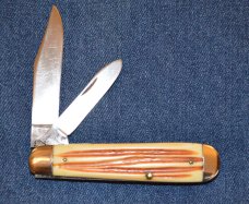 Queen #10 Heavy Jack - Winterbottom Delrin "Burnt Orange" Handles - INV#22
