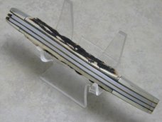 Fight'n Rooster Germany Stag "TBKC - Truck Builders Knife Club" 2 Blade Toothpick Knife c.1991