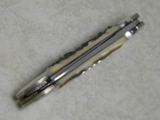 Bulldog Brand Hammer Forged Solingen Germany "Anno Domini" 2000 Stag Canoe Knife